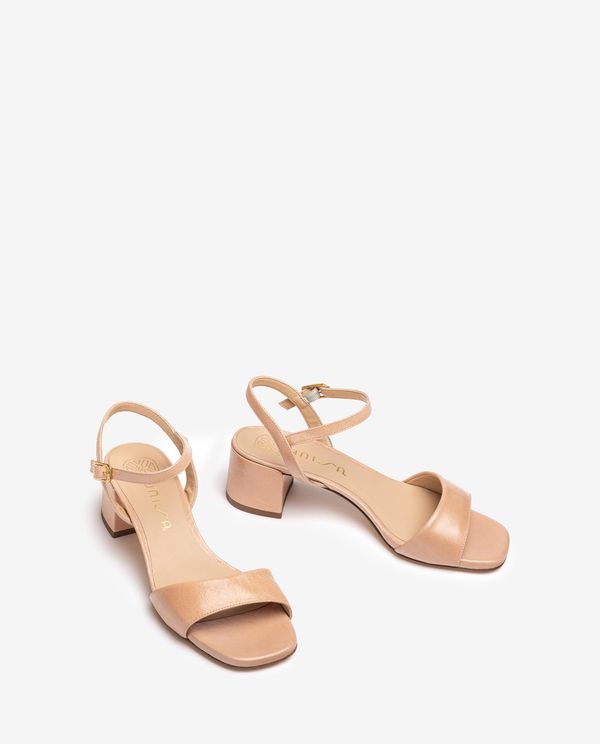 Unisa Sandalia Con Tacón Ancho