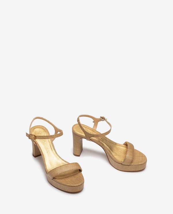 Unisa Sandalia Con Tacón Y Plataforma