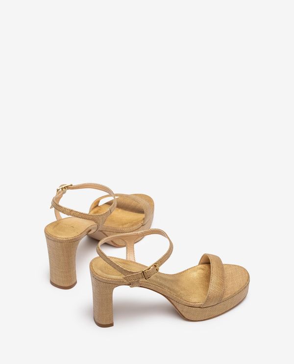 Unisa Sandalia Con Tacón Y Plataforma