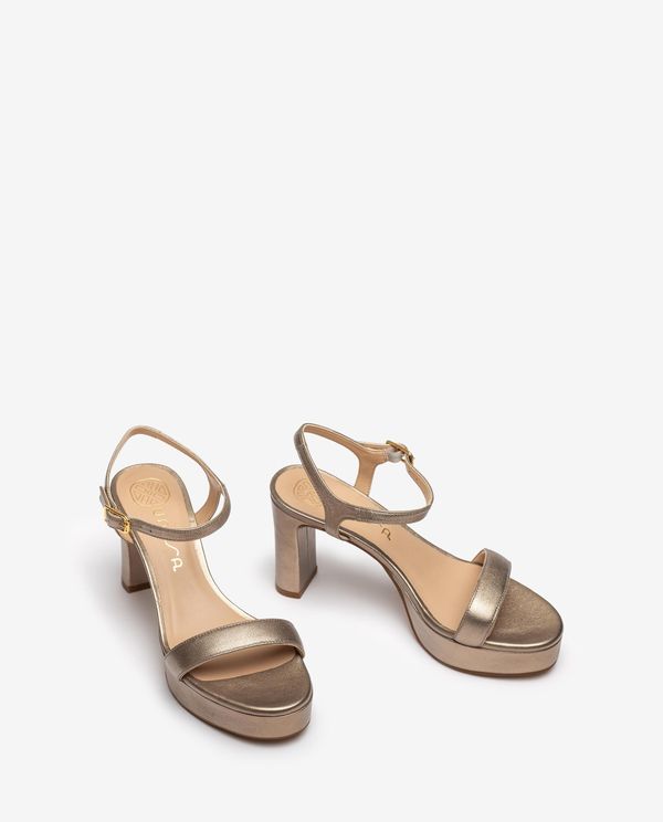 Unisa Sandalia Con Tacón Y Plataforma