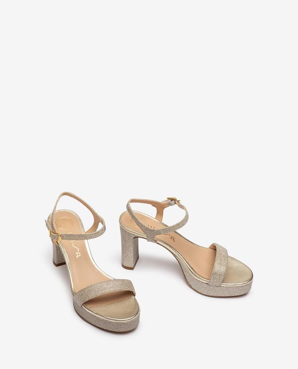 Unisa Sandalia Con Tacón Y Plataforma