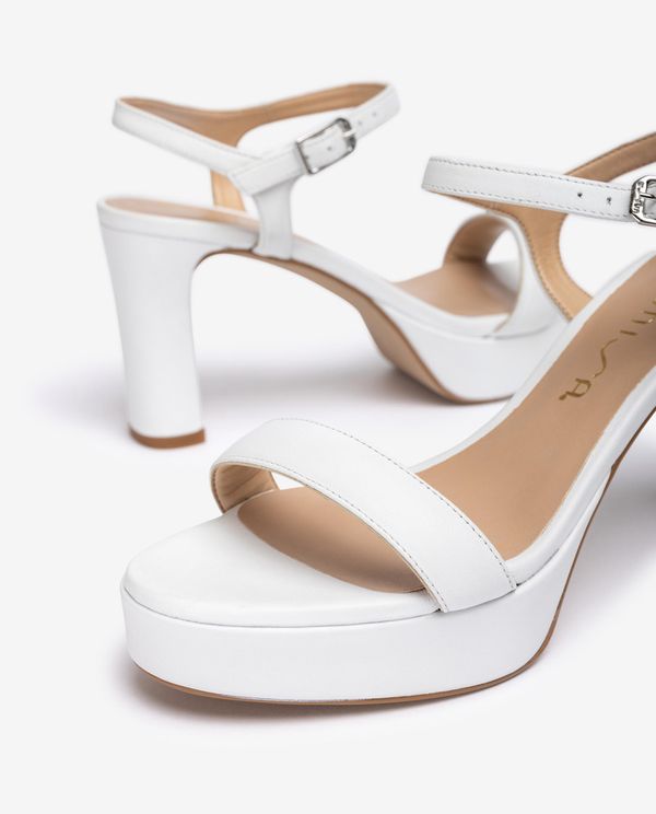 Unisa Sandalia Con Tacón Y Plataforma