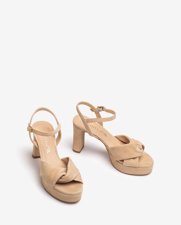 Unisa Sandalia Con Tiras Anchas Cruzadas