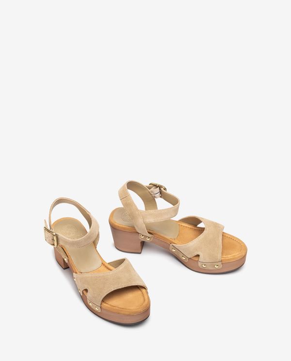 Unisa Sandalia De Ante Con Bloque