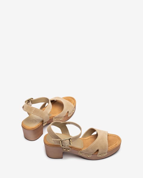 Unisa Sandalia De Ante Con Bloque