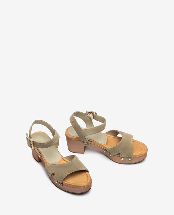 Unisa Sandalia De Ante Con Bloque