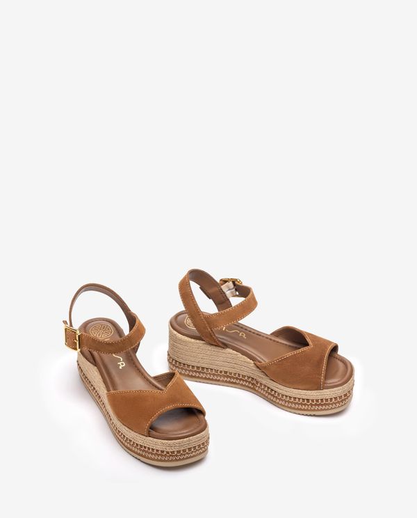 Unisa Sandalia De Bloque Con Detalle