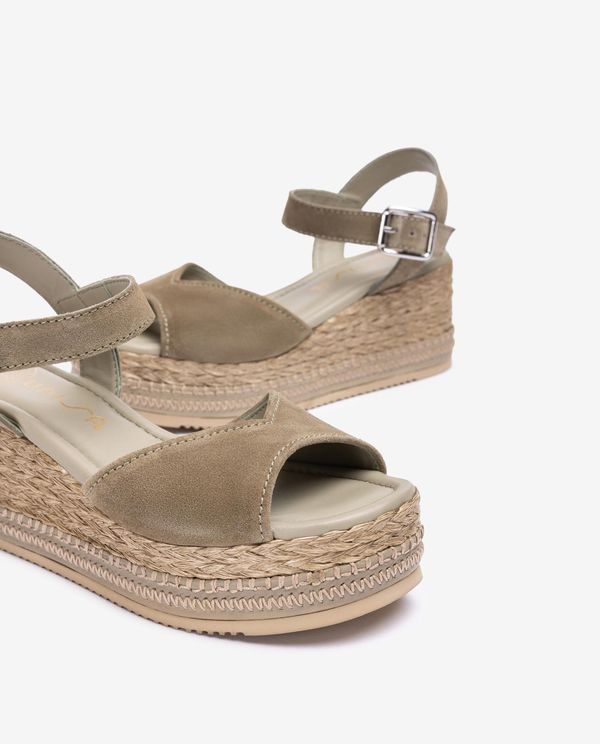 Unisa Sandalia De Bloque Con Detalle