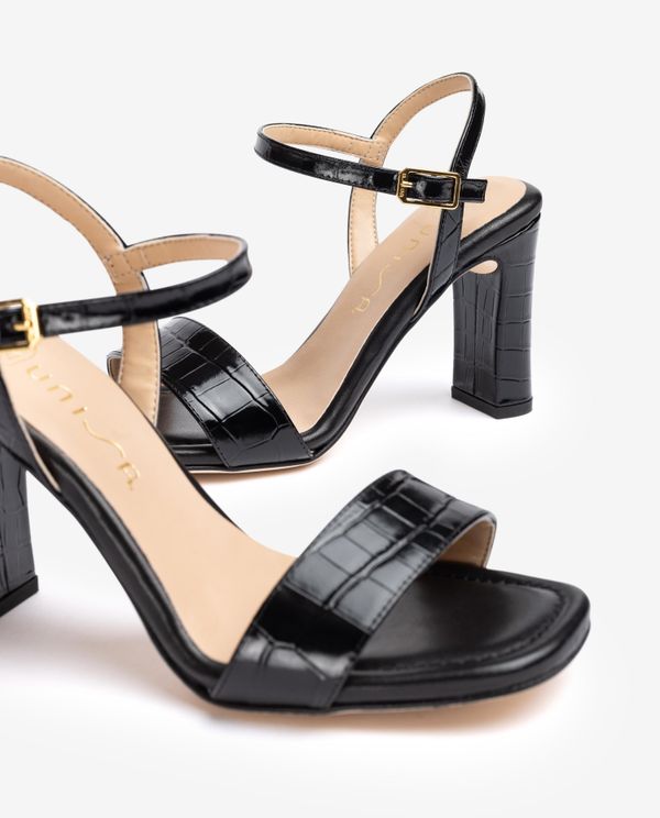 Unisa Sandalia De Pala Ancha Y Tacón Ancho