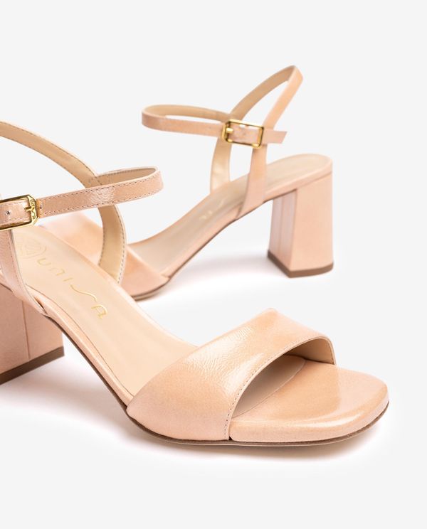 Unisa Sandalia De Piel Brillante