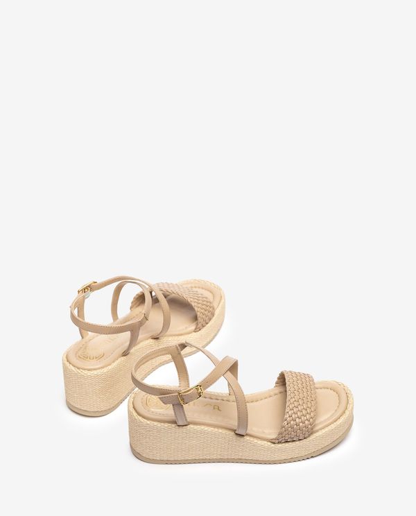 Unisa Sandalia De Piel Con Bloque