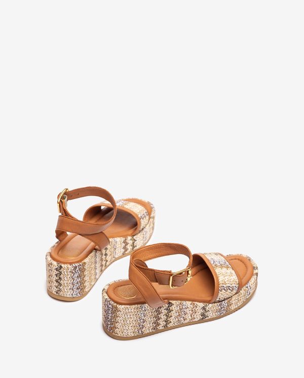 Unisa Sandalia De Rafia Con Pulsera