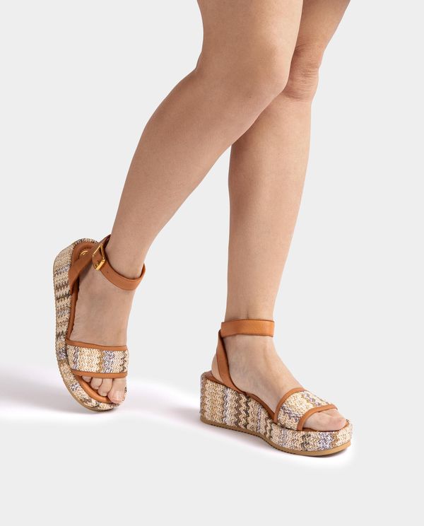 Unisa Sandalia De Rafia Con Pulsera