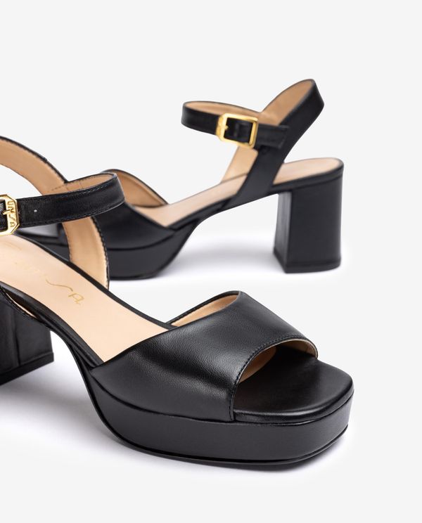 Unisa Sandalia De Tacón Bajo Y Plataforma