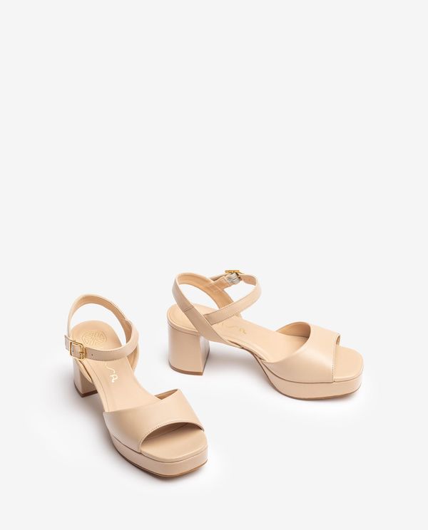 Unisa Sandalia De Tacón Bajo Y Plataforma