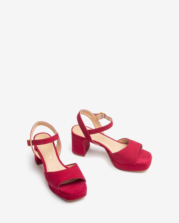 Unisa Sandalia De Tacón Bajo Y Plataforma