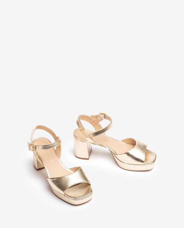 Unisa Sandalia De Tacón Bajo Y Plataforma