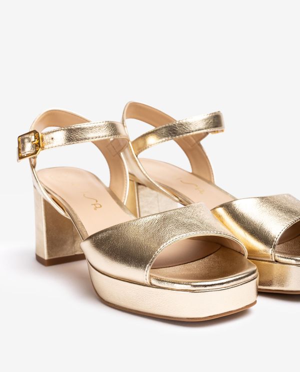 Unisa Sandalia De Tacón Bajo Y Plataforma