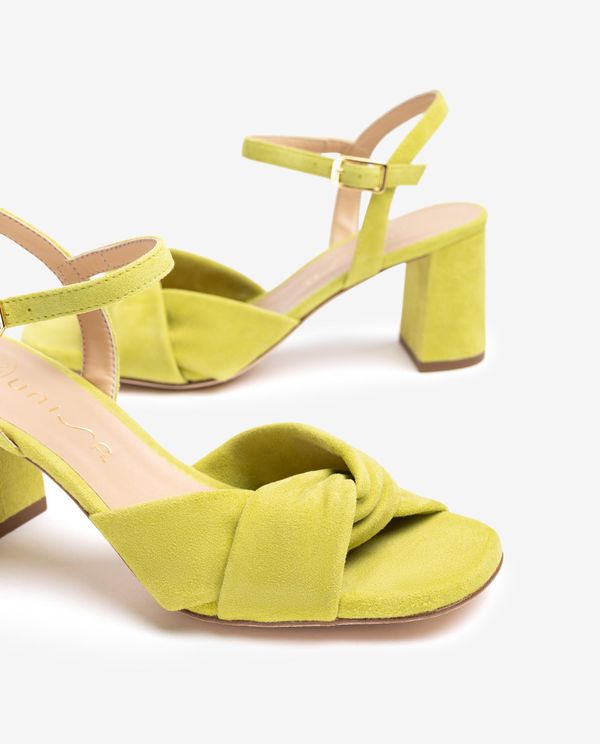 Unisa Sandalia De Tacón Medio Y Tiras Cruzadas