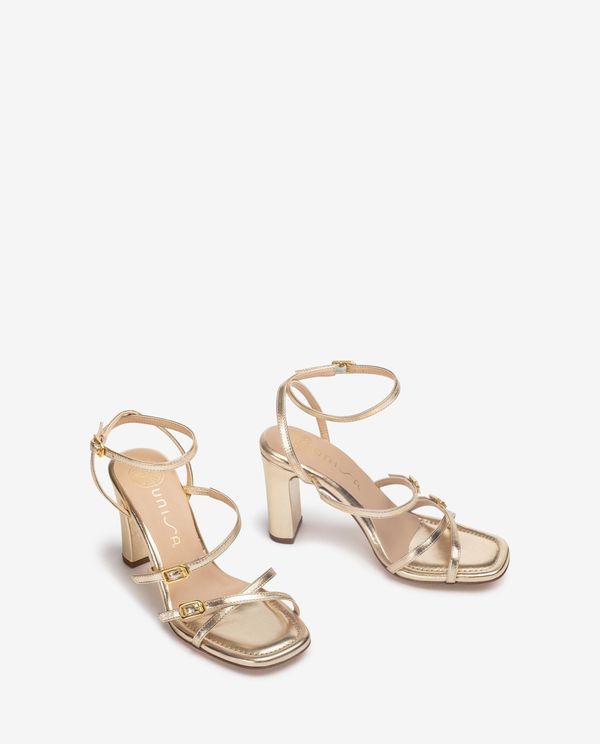 Unisa Sandalia De Tiras Y Tacón Alto