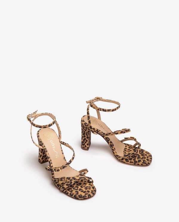 Unisa Sandalia De Tiras Y Tacón Alto