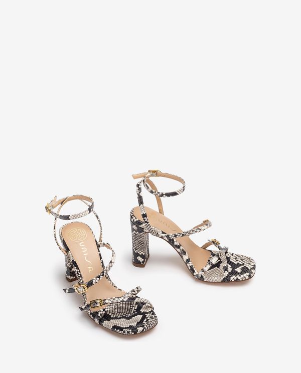 Unisa Sandalia De Tiras Y Tacón Alto