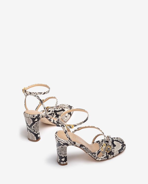 Unisa Sandalia De Tiras Y Tacón Alto