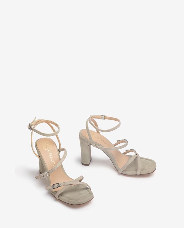 Unisa Sandalia De Tiras Y Tacón Alto