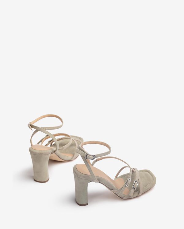 Unisa Sandalia De Tiras Y Tacón Alto