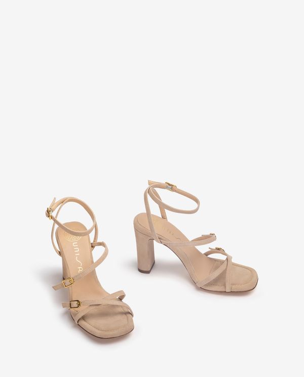 Unisa Sandalia De Tiras Y Tacón Alto