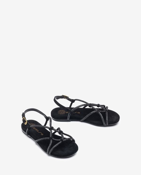 Unisa Sandalia Plana De Ante