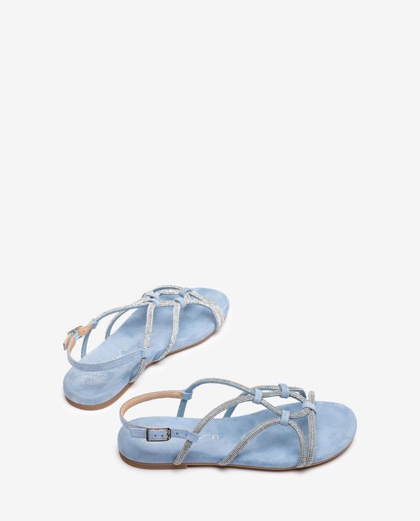 Unisa Sandalia Plana De Ante