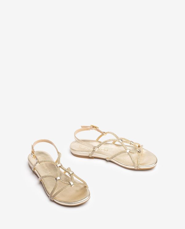 Unisa Sandalia Plana Metalizada