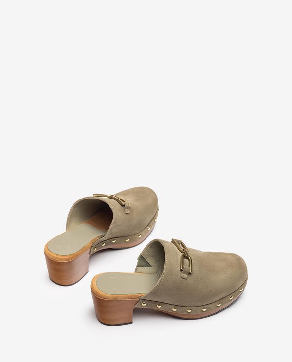 Unisa Zueco Con Hebilla Y Tachuelas