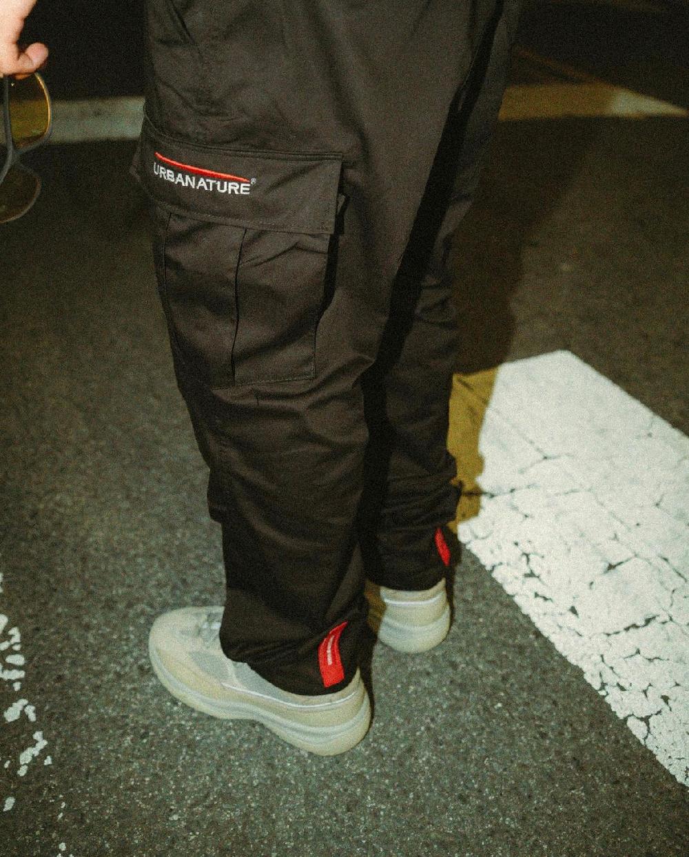 urbanature Cargo Pant- Black