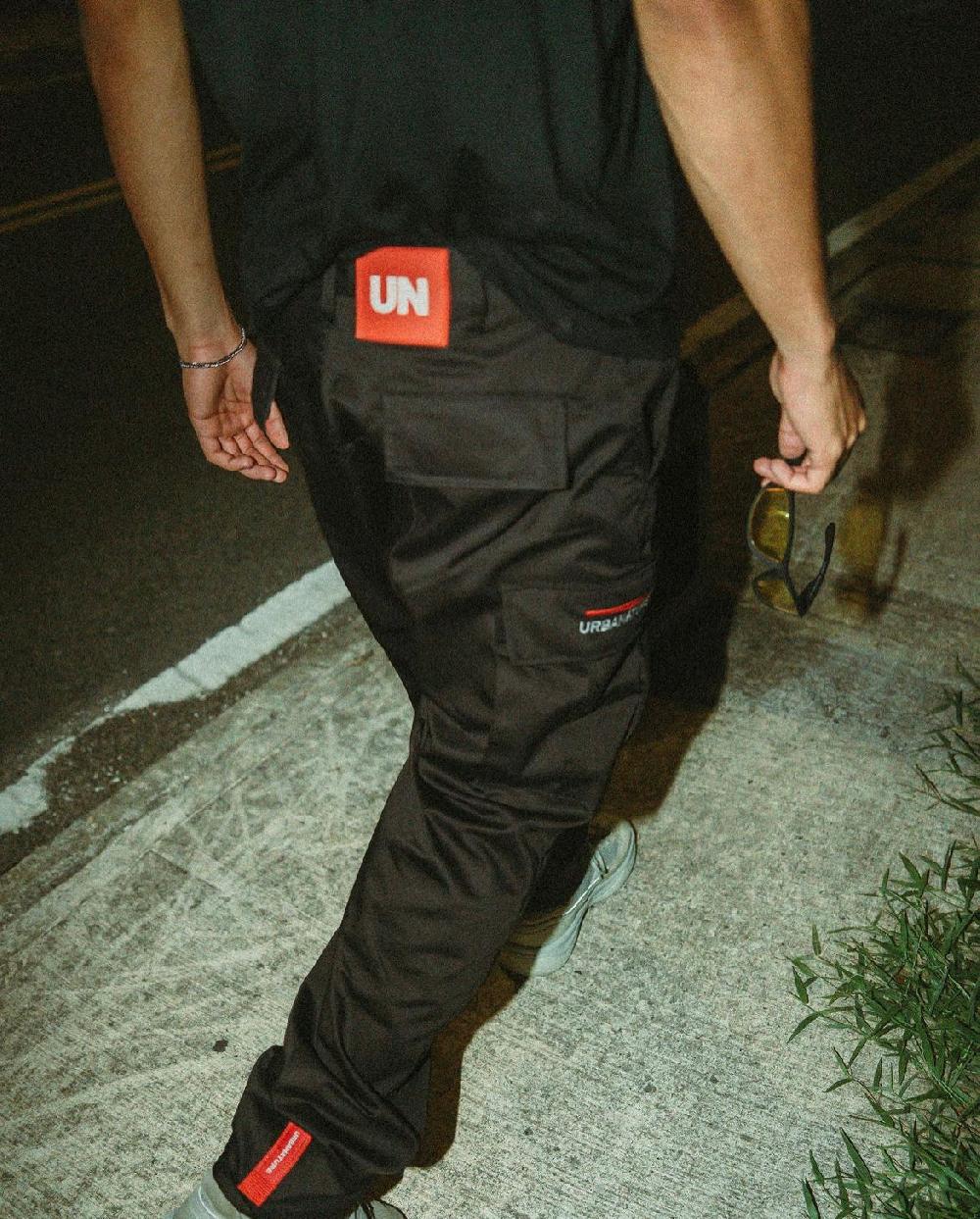 urbanature Cargo Pant- Black
