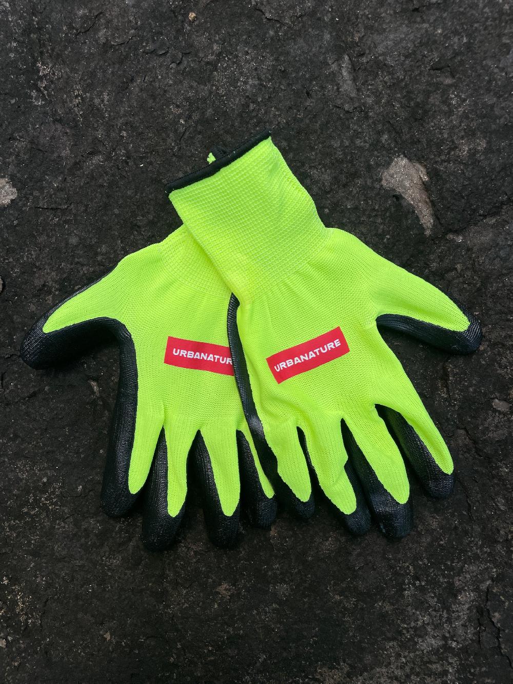 Urbanature Gardening Gloves- Lime Green