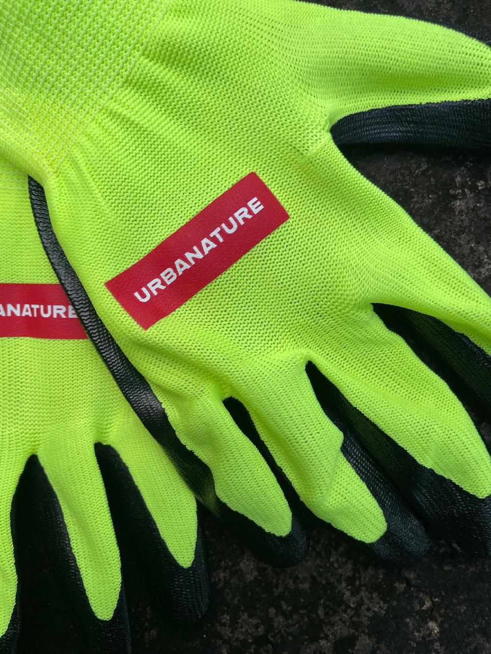 Urbanature Gardening Gloves- Lime Green