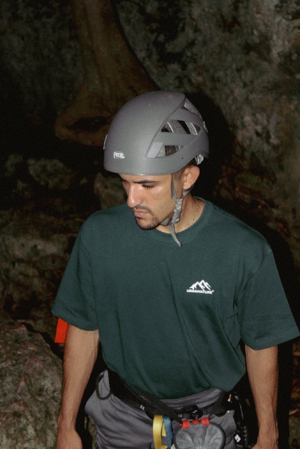 Urbanature Mountain Tee- Forest Green