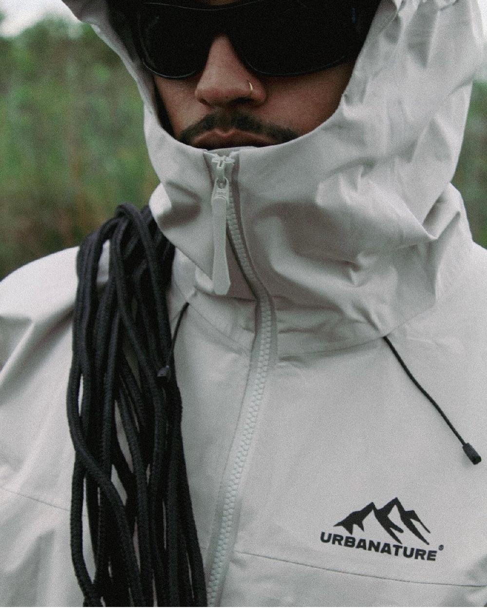 Urbanature Rain Jacket V1- Bone White