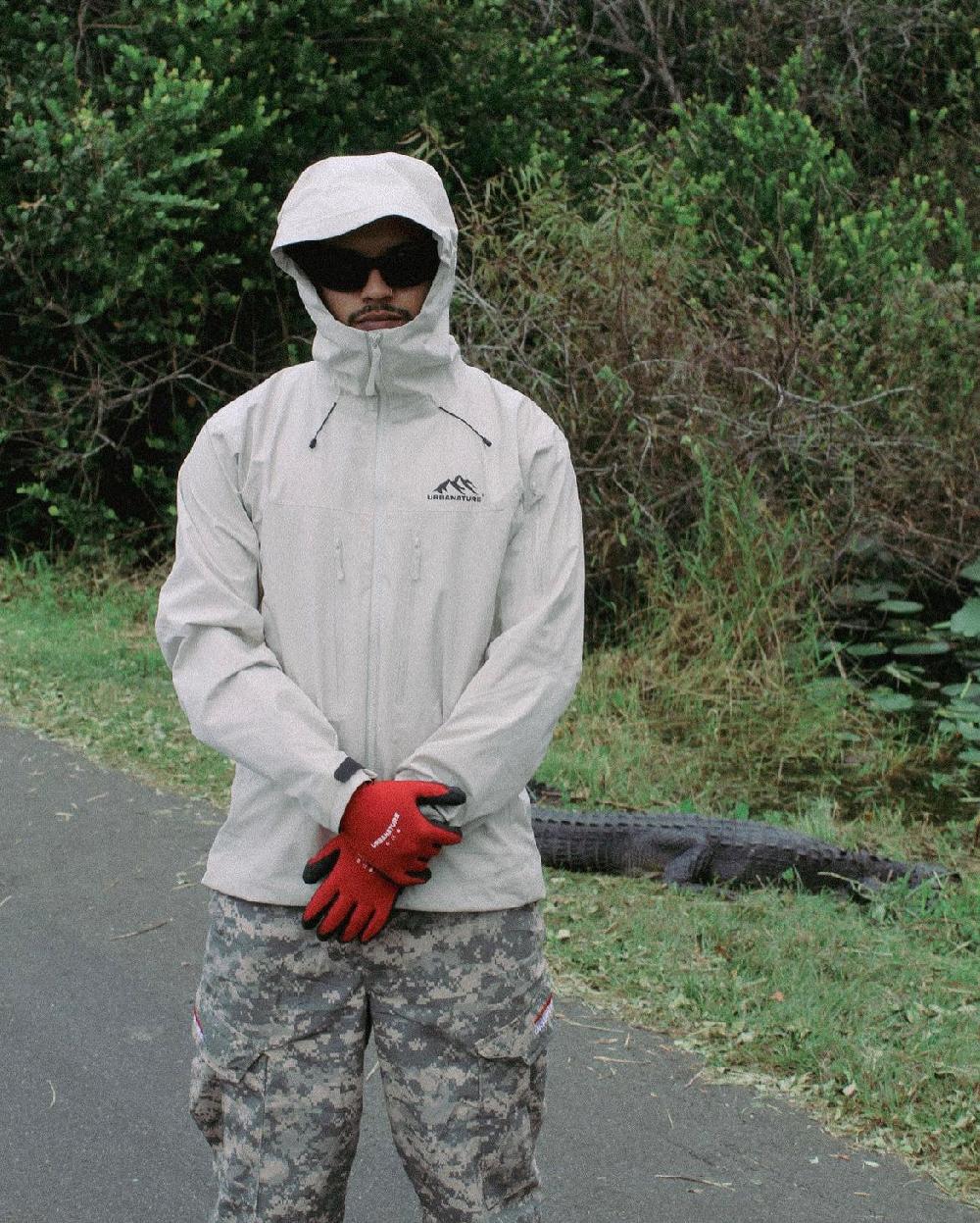 Urbanature Rain Jacket V1- Bone White