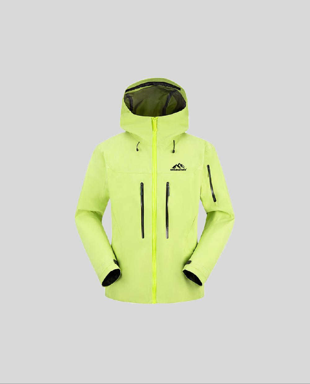 urbanature Rain Jacket V1- Lime Green