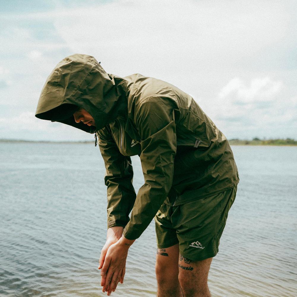 Urbanature Rain Jacket V2- Forest Green