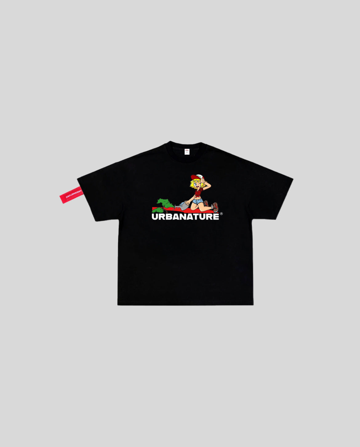 urbanature T-shirt- Black