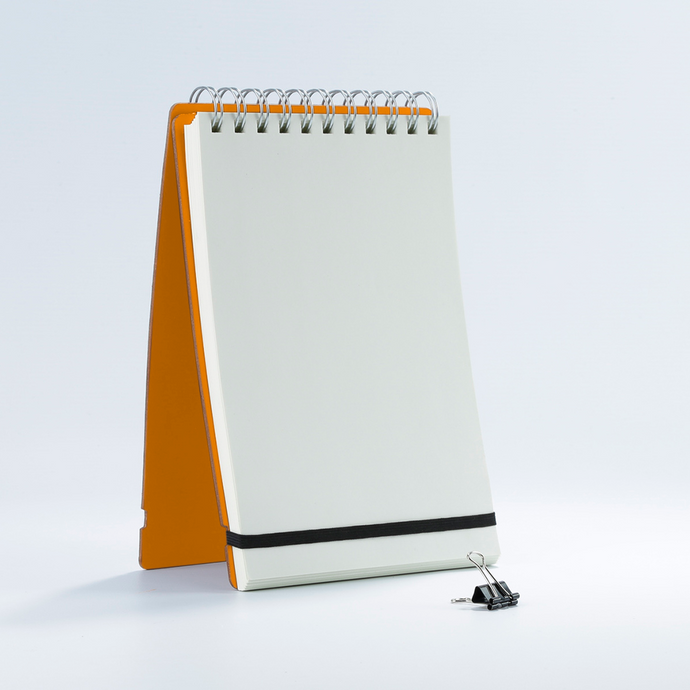 Vacavaliente | Anotador Studio Liso A5 Pumpkin Orange