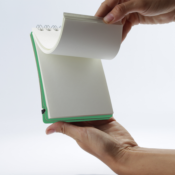 Vacavaliente | Anotador Studio Liso A6 Lotus Green