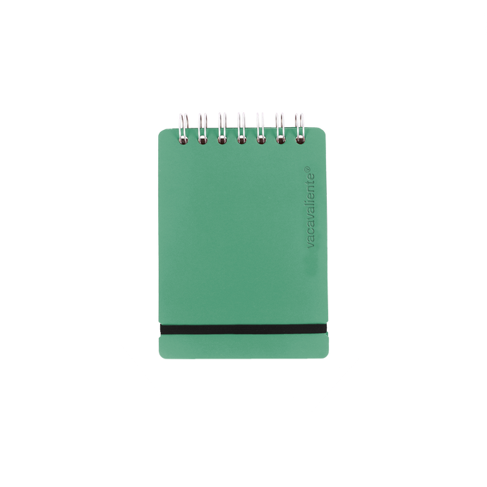 vacavaliente | Anotador Studio Liso A6 Lotus Green