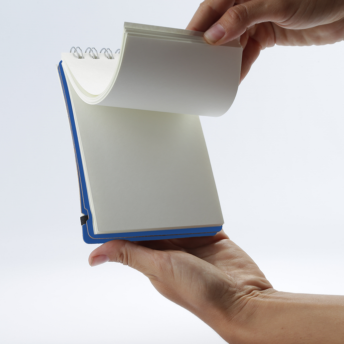 Vacavaliente | Anotador Studio Liso A6 Ocean Blue