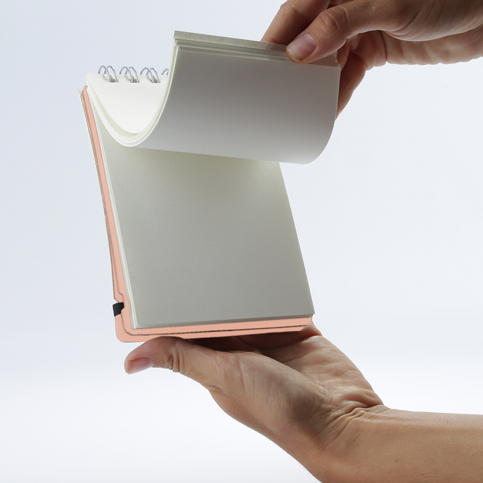 Vacavaliente | Anotador Studio Liso A6 Pink Sand