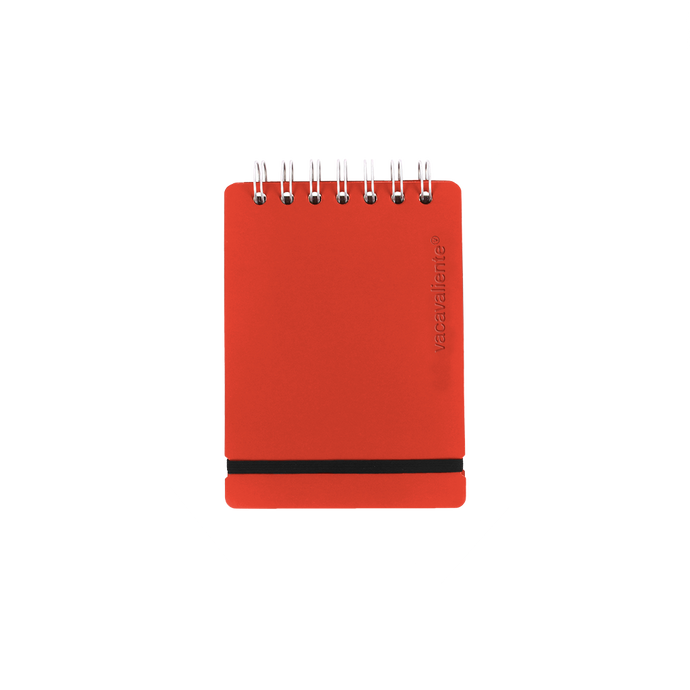 vacavaliente | Anotador Studio Liso A6 Red Clay